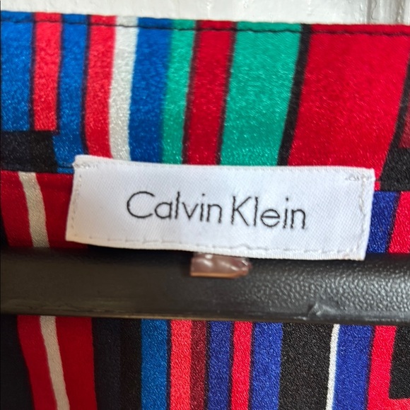 Calvin Klein Multicolor Striped Blouse - Picture 3 of 3